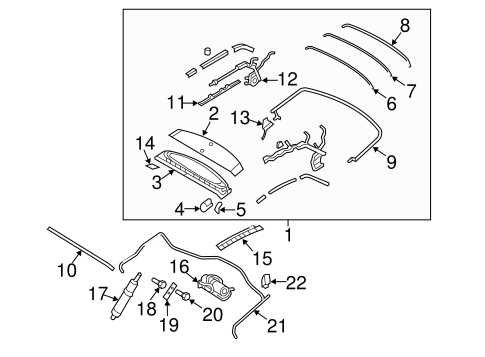 ford mustang parts diagram