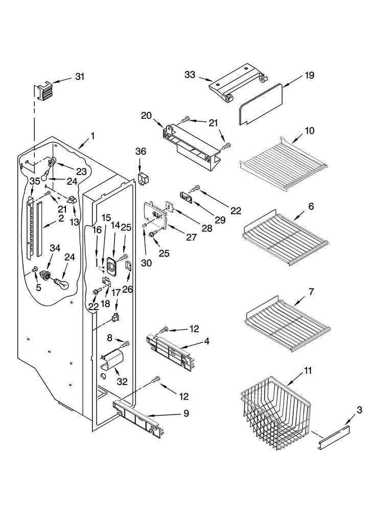 frigidaire gallery dishwasher parts diagram