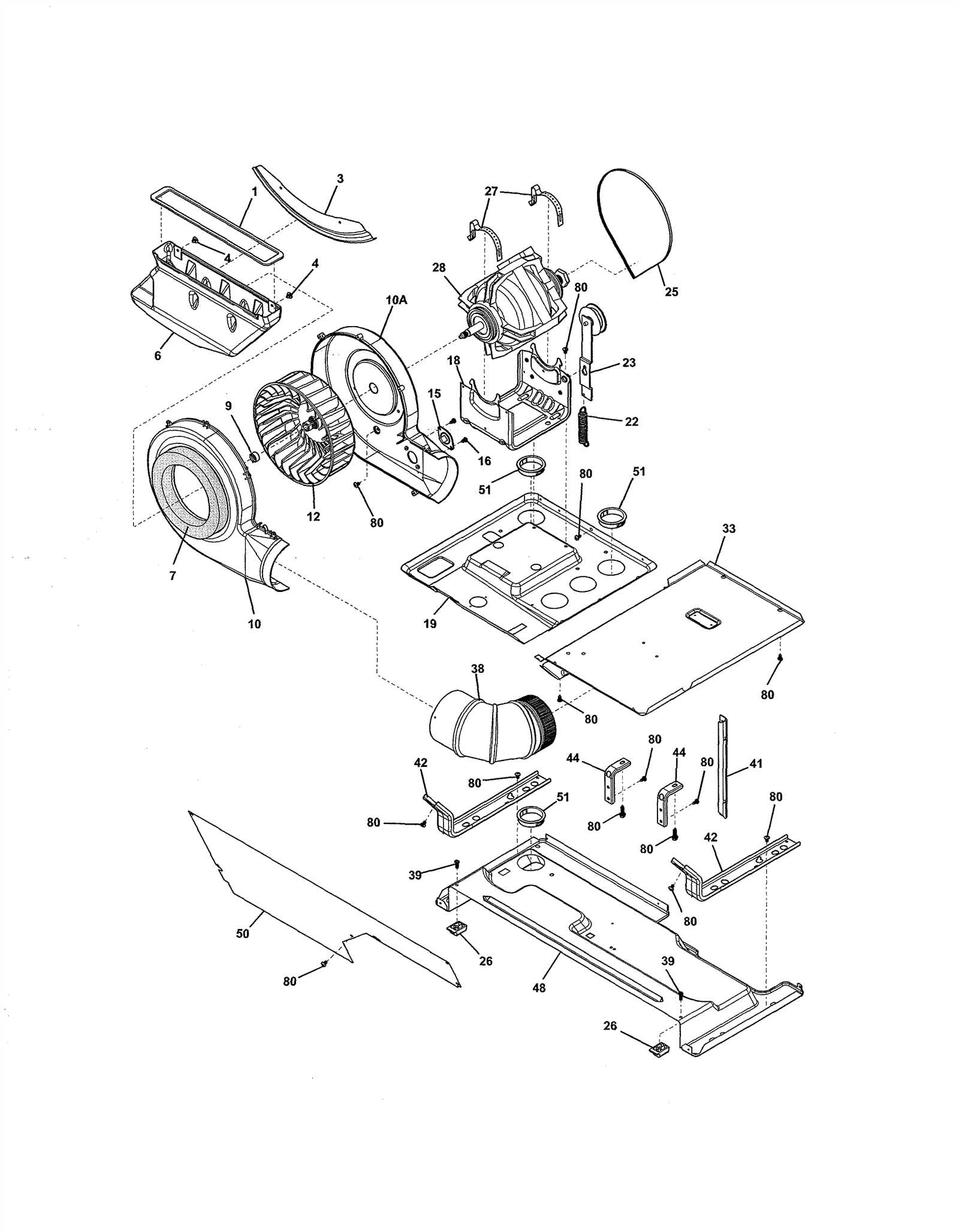 frigidaire laundry center parts diagram