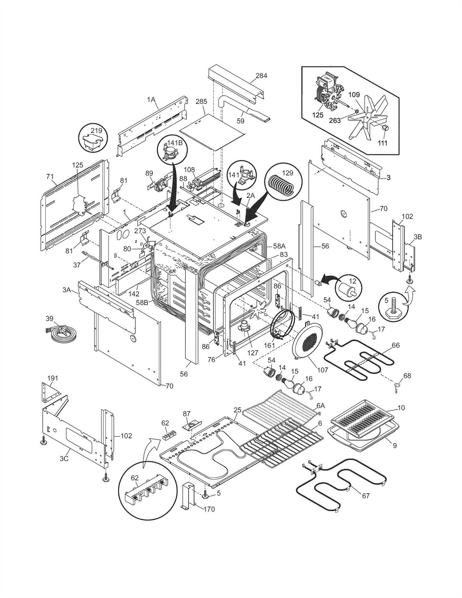 frigidaire professional dishwasher parts diagram