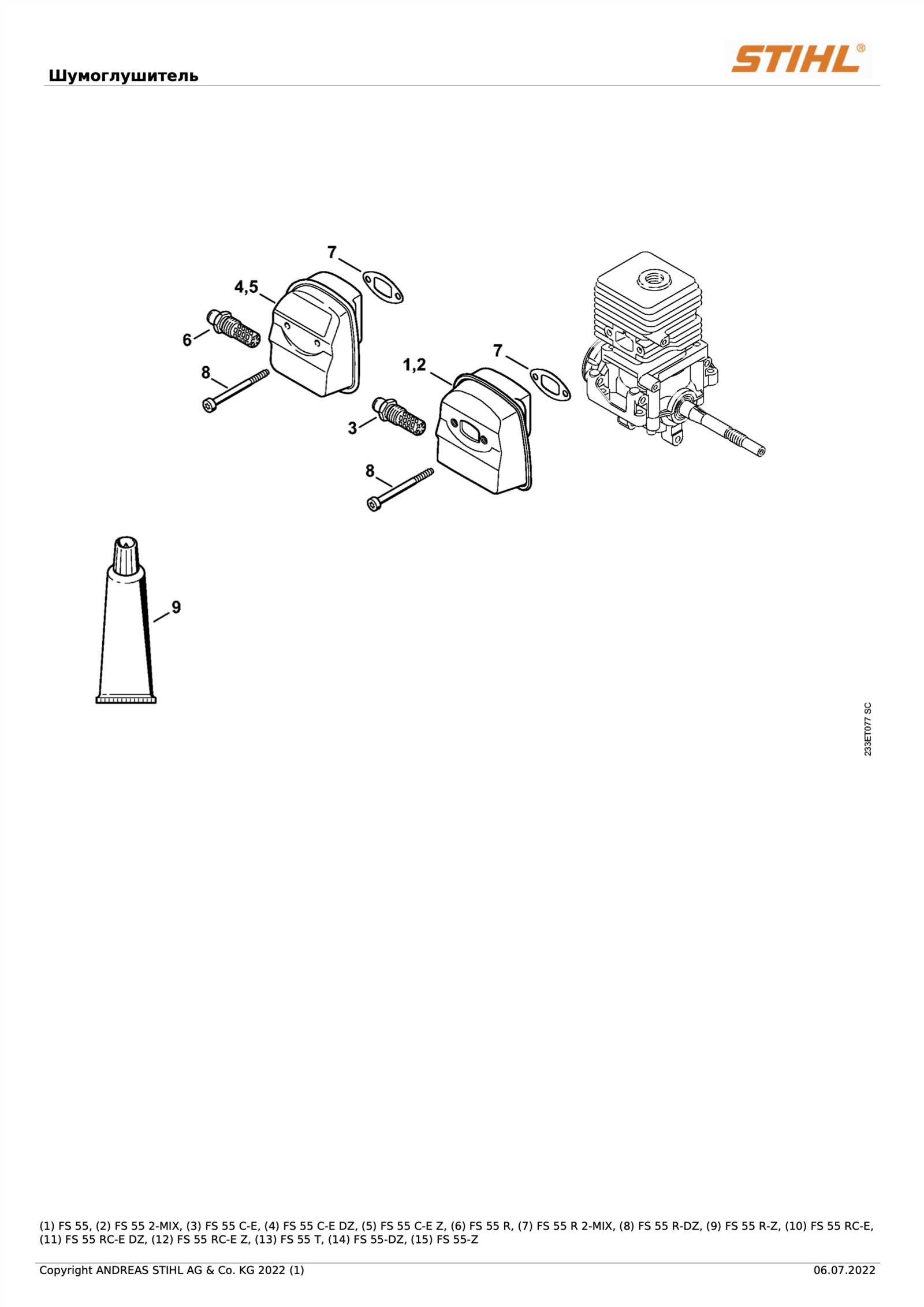 fs 38 parts diagram