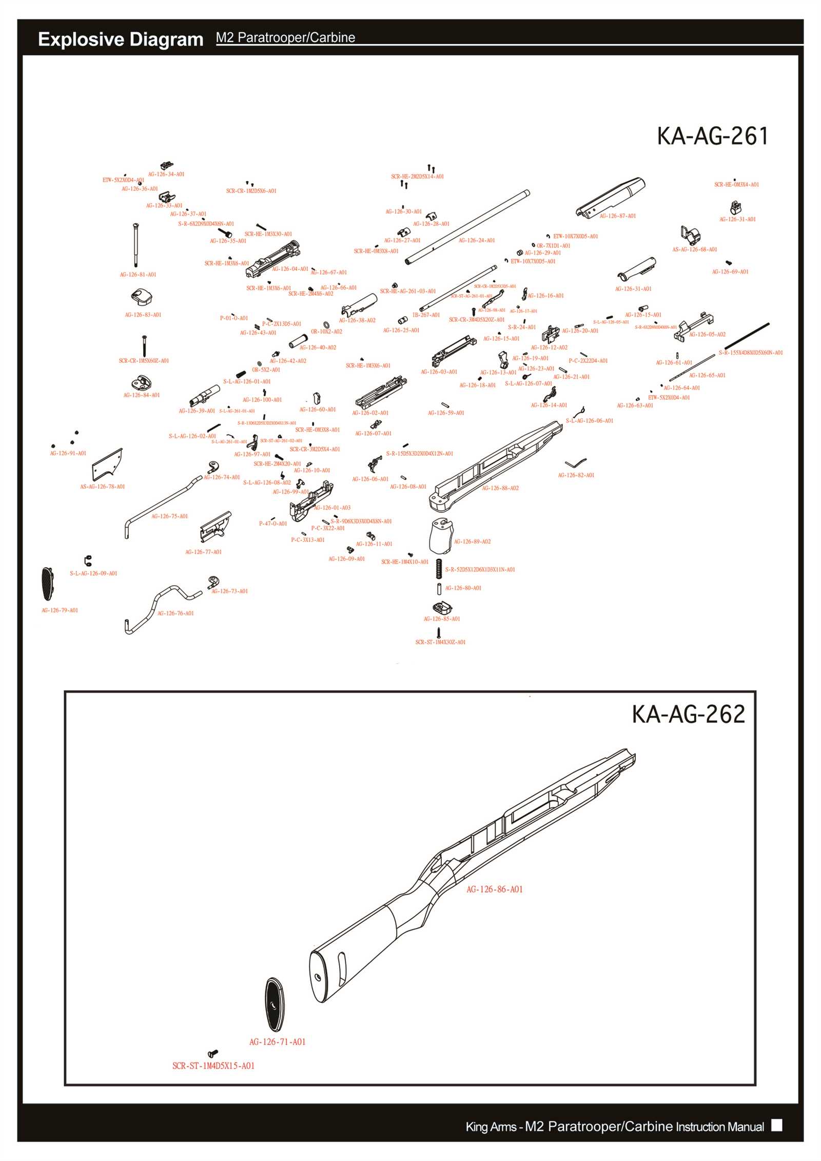 gamo whisper parts diagram