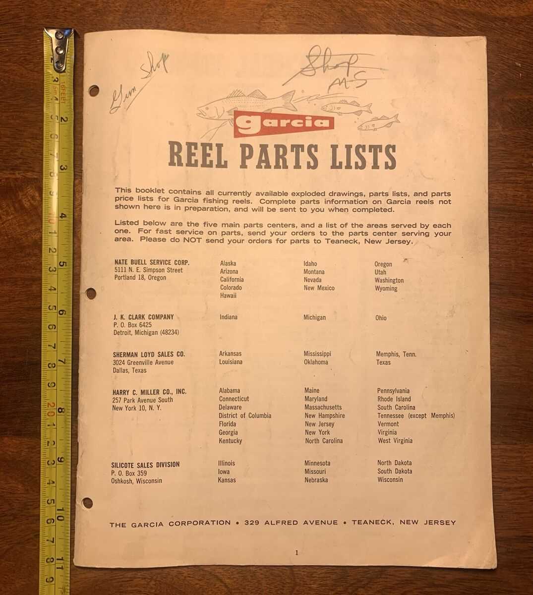 garcia mitchell 300 parts diagram