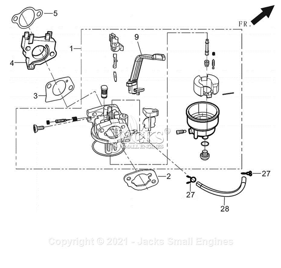 generac gp5000 parts diagram