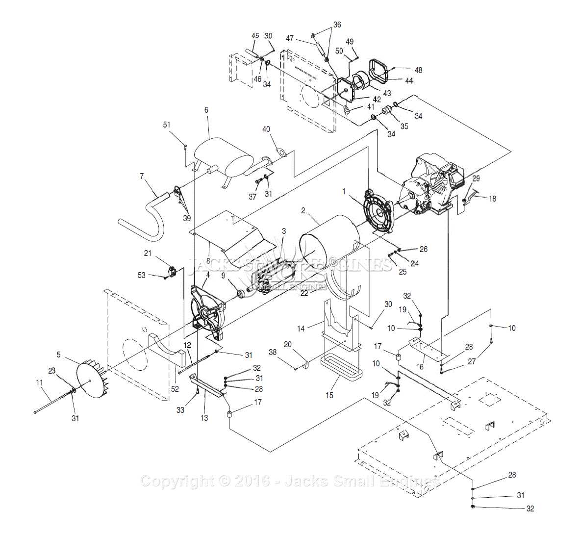 generac one wash parts diagram