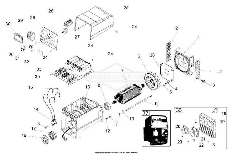 generator coleman powermate 5000 parts diagram