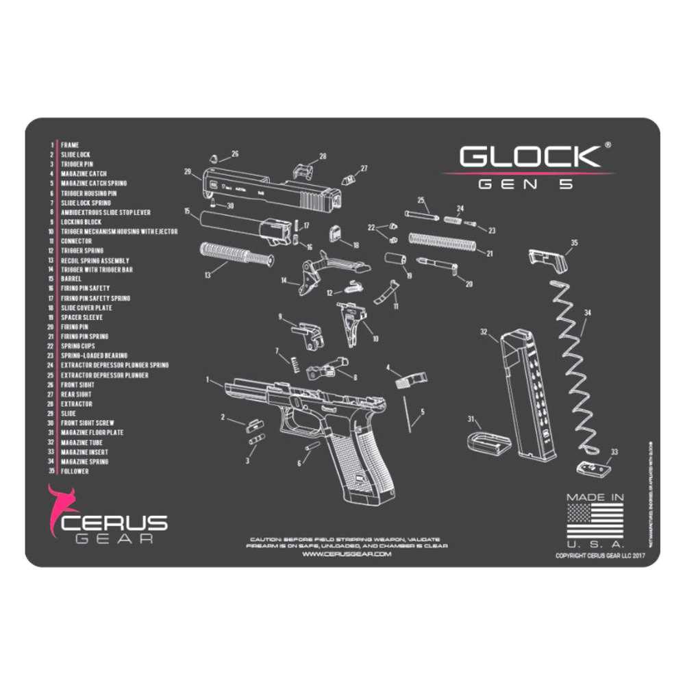 glock 9mm parts diagram