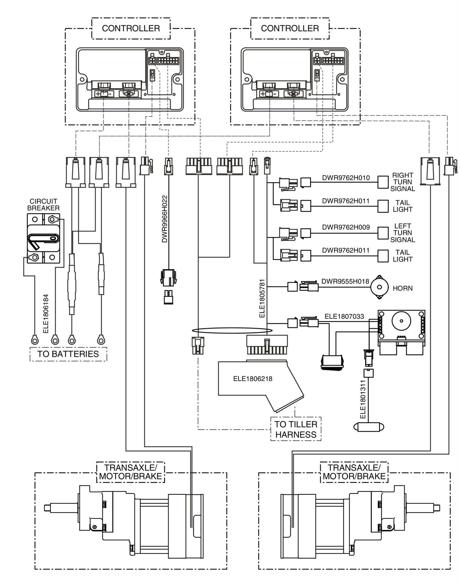 gogo scooter parts diagram