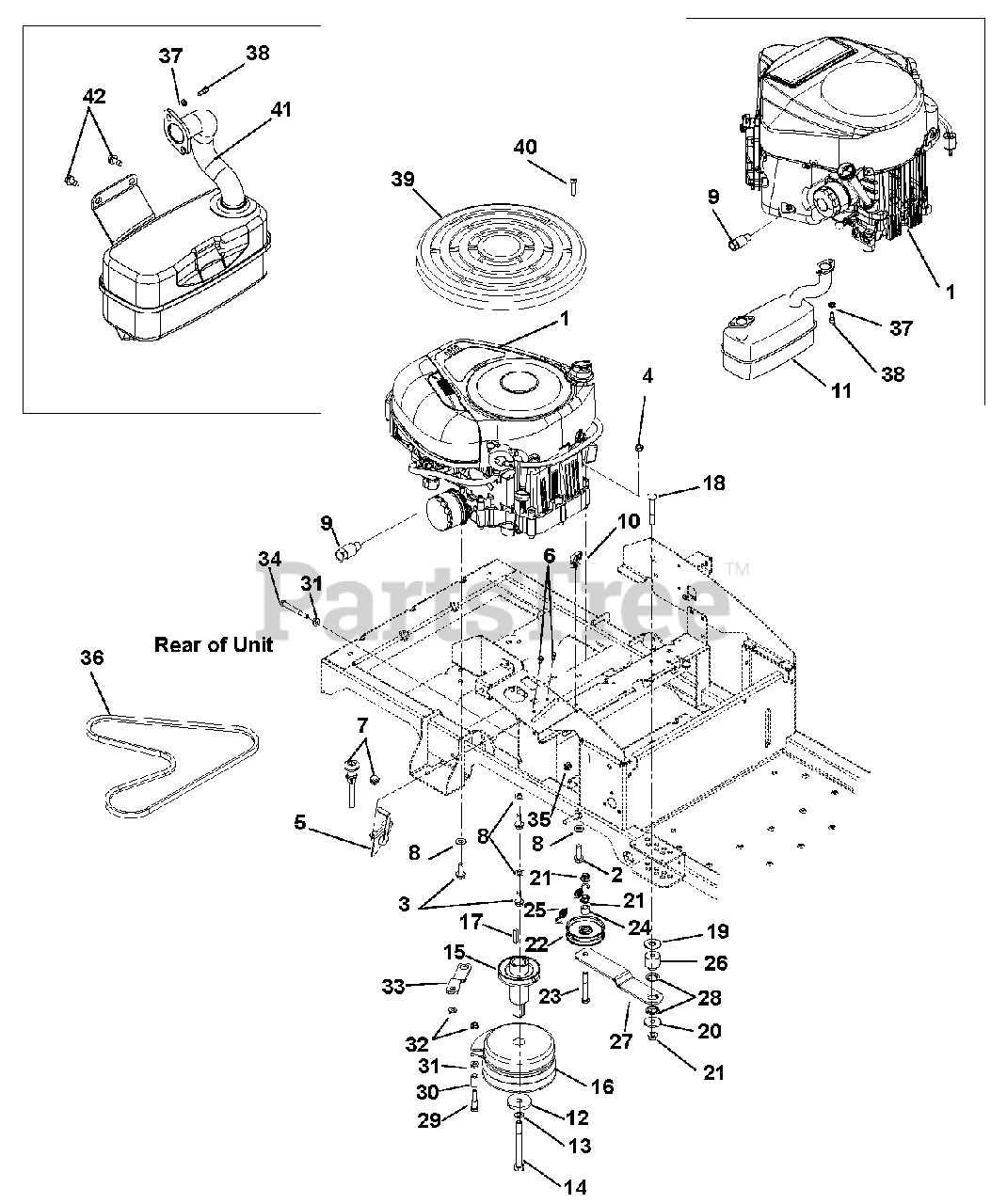 gravely parts diagram