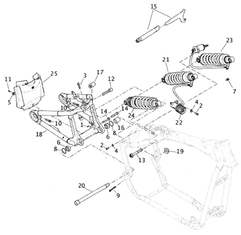 harley motor parts diagram