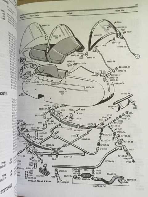 harley motor parts diagram