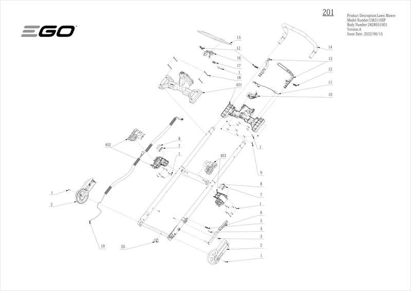 harry lawnmower parts diagram