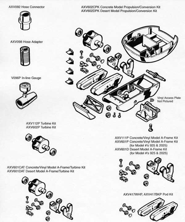 hayward pool vac ultra parts diagram