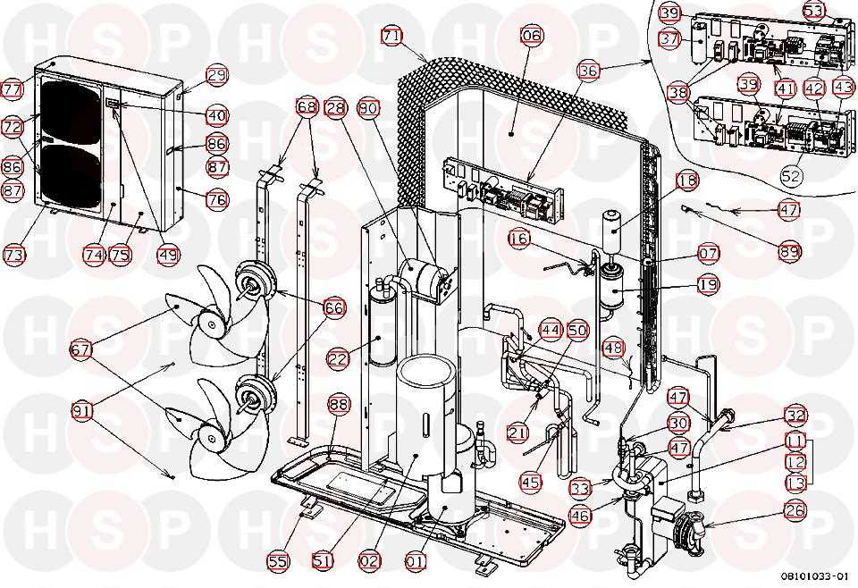 heat pump parts diagram