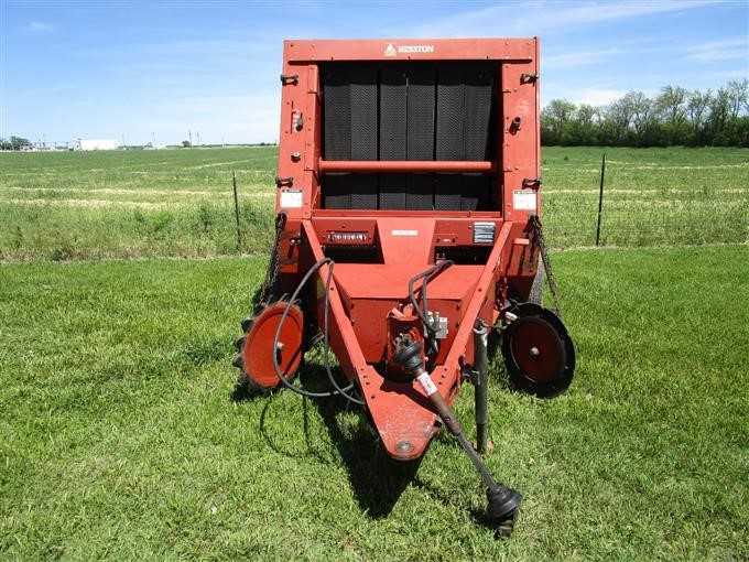 hesston 540 round baler parts diagram