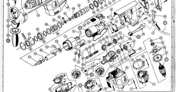 hilti te 75 parts diagram