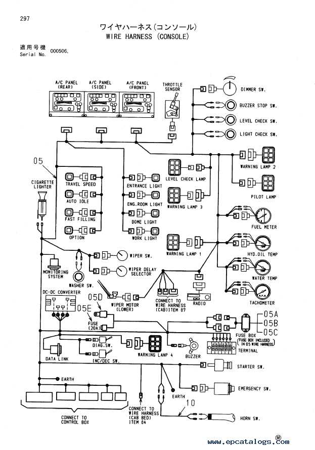 hitachi excavator parts diagram