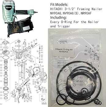 hitachi framing nailer parts diagram