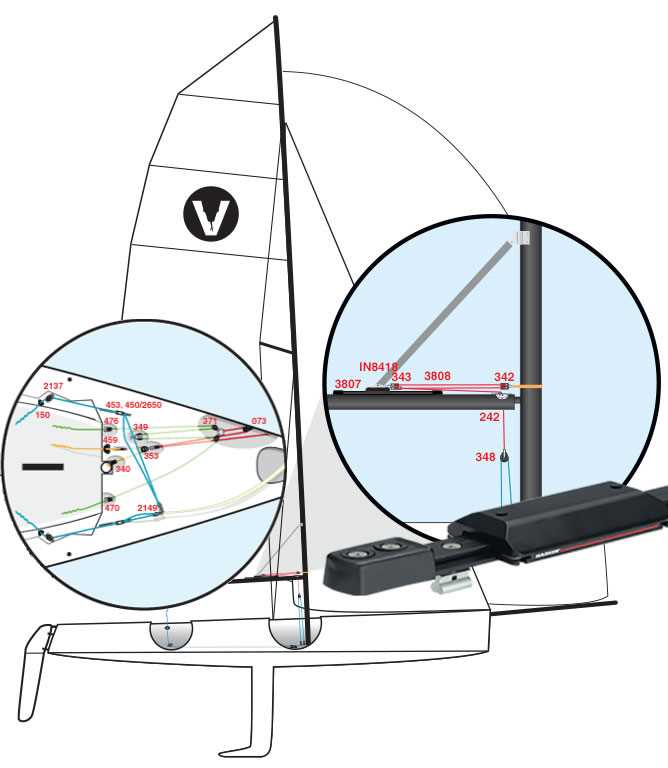 hobie cat 16 parts diagram