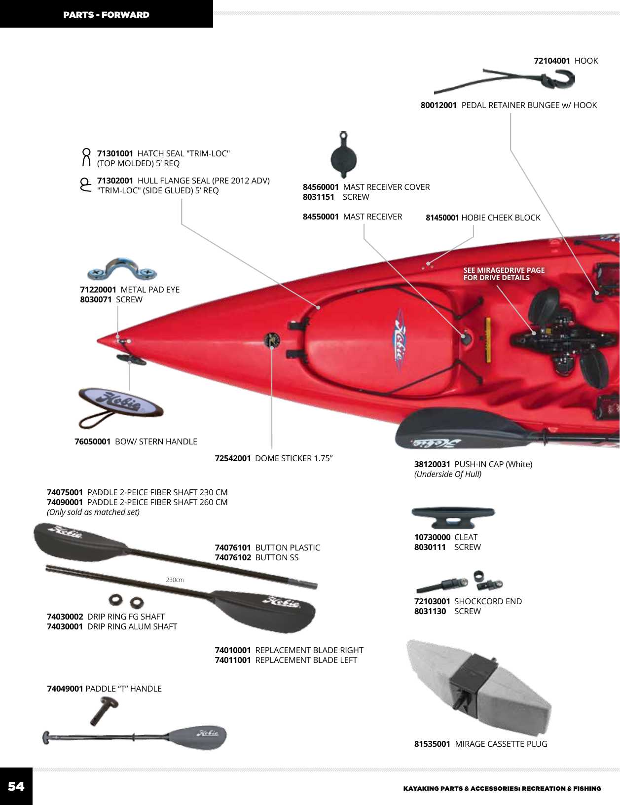 hobie cat parts diagram