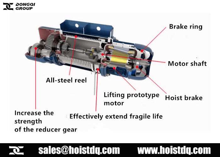 hoist parts diagram