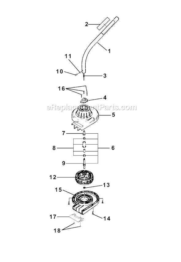 homelite string trimmer parts diagram