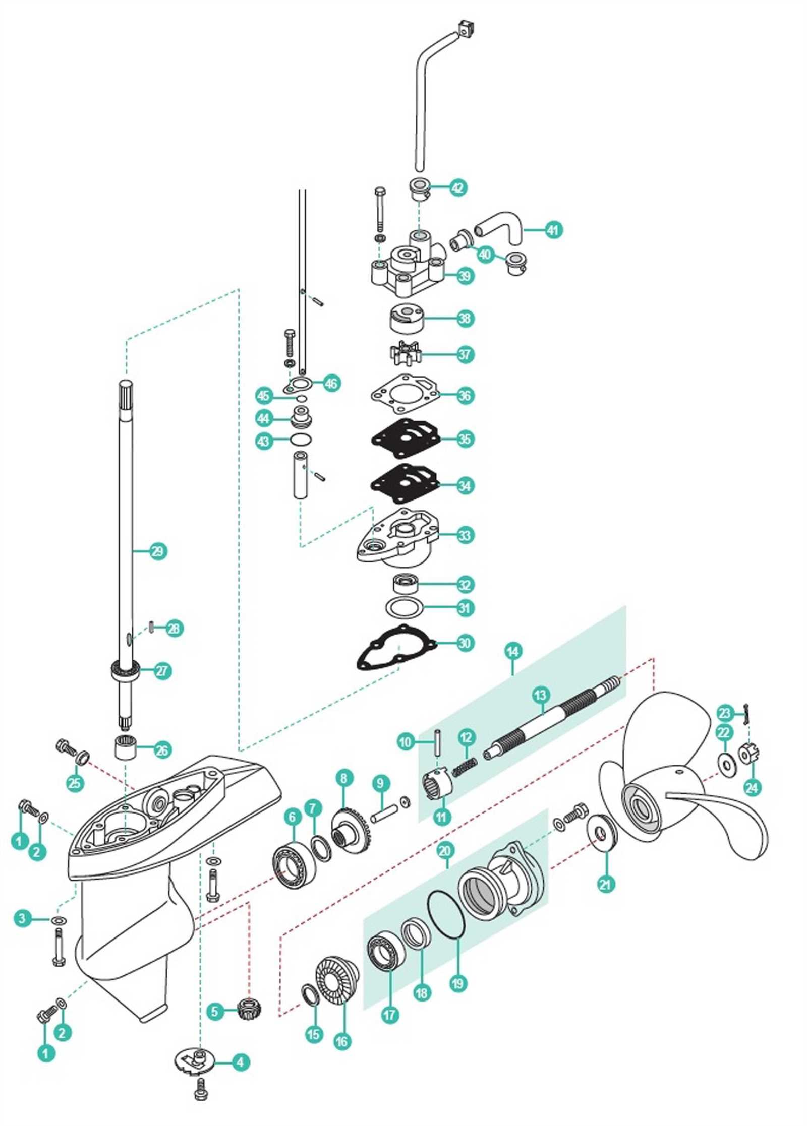 honda 50 hp outboard parts diagram