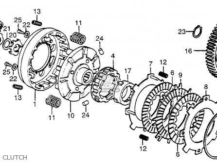 honda atc 70 parts diagram