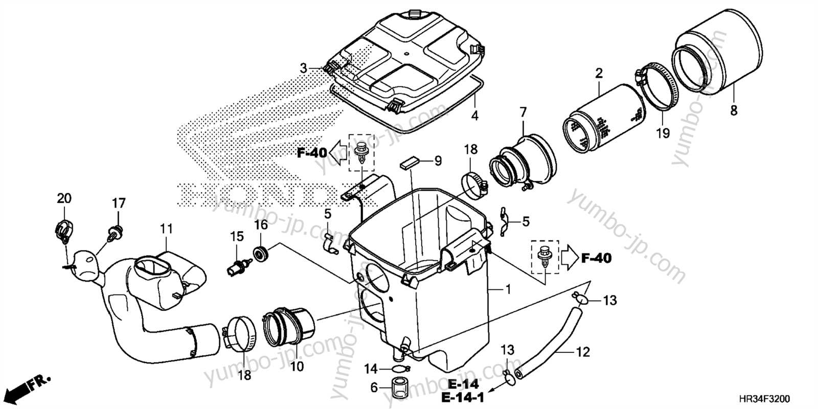 honda atv parts diagram