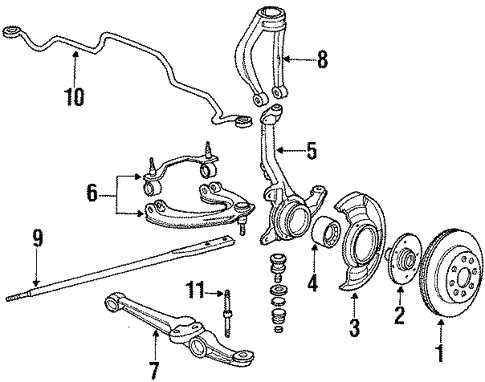 honda civic front end parts diagram