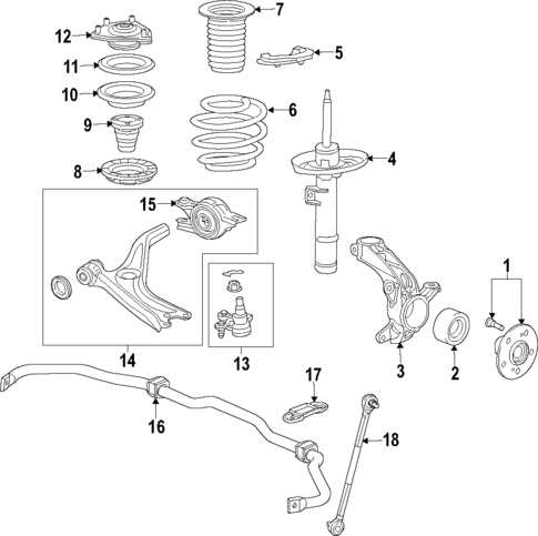 honda civic front end parts diagram