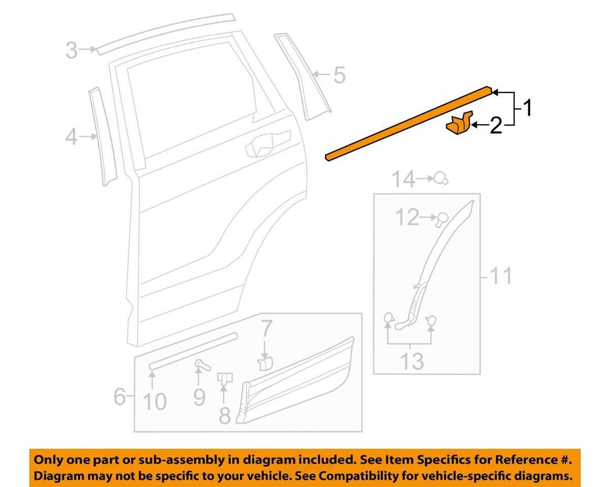 honda cr v body parts diagram