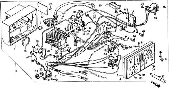 honda generator eu2000i parts diagram