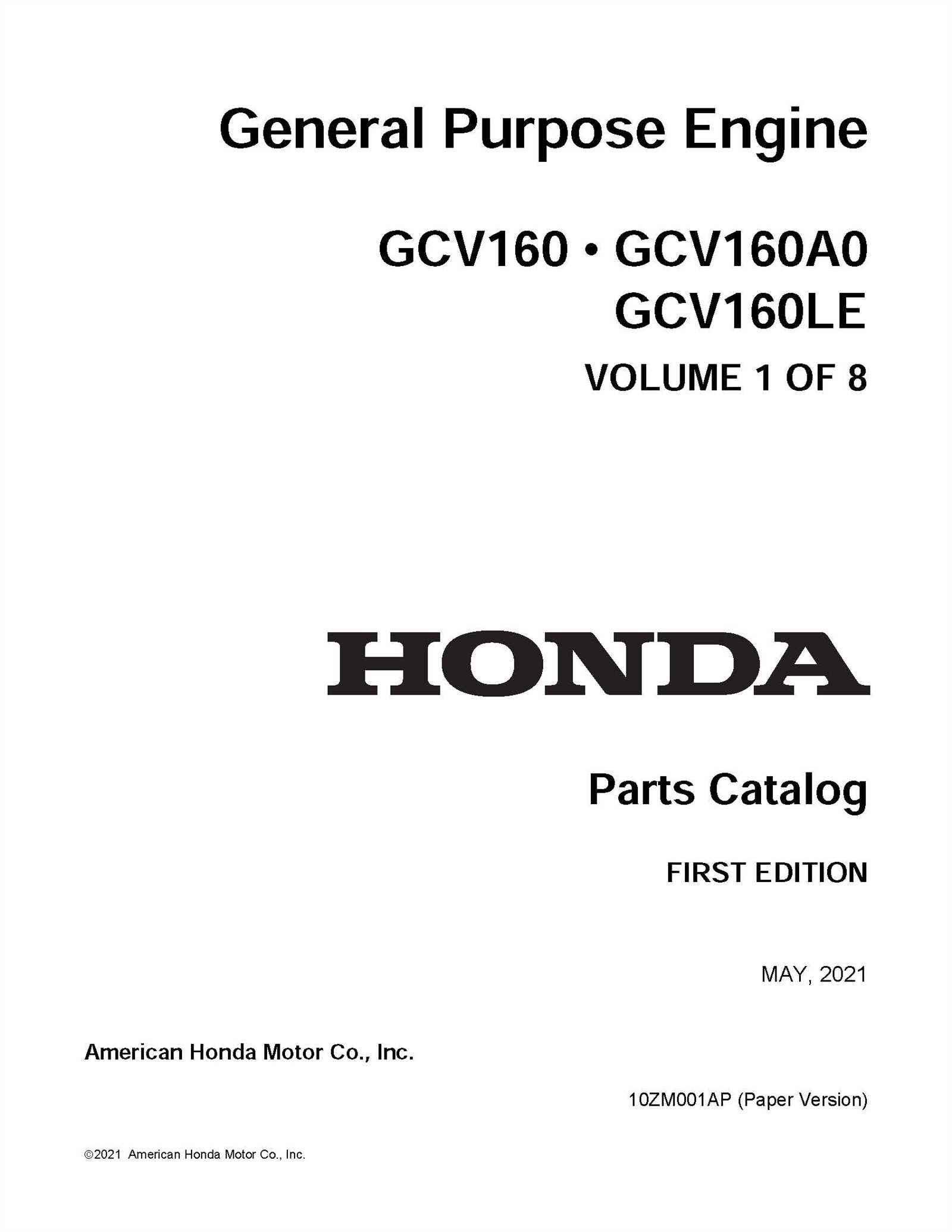 honda gvc160 parts diagram