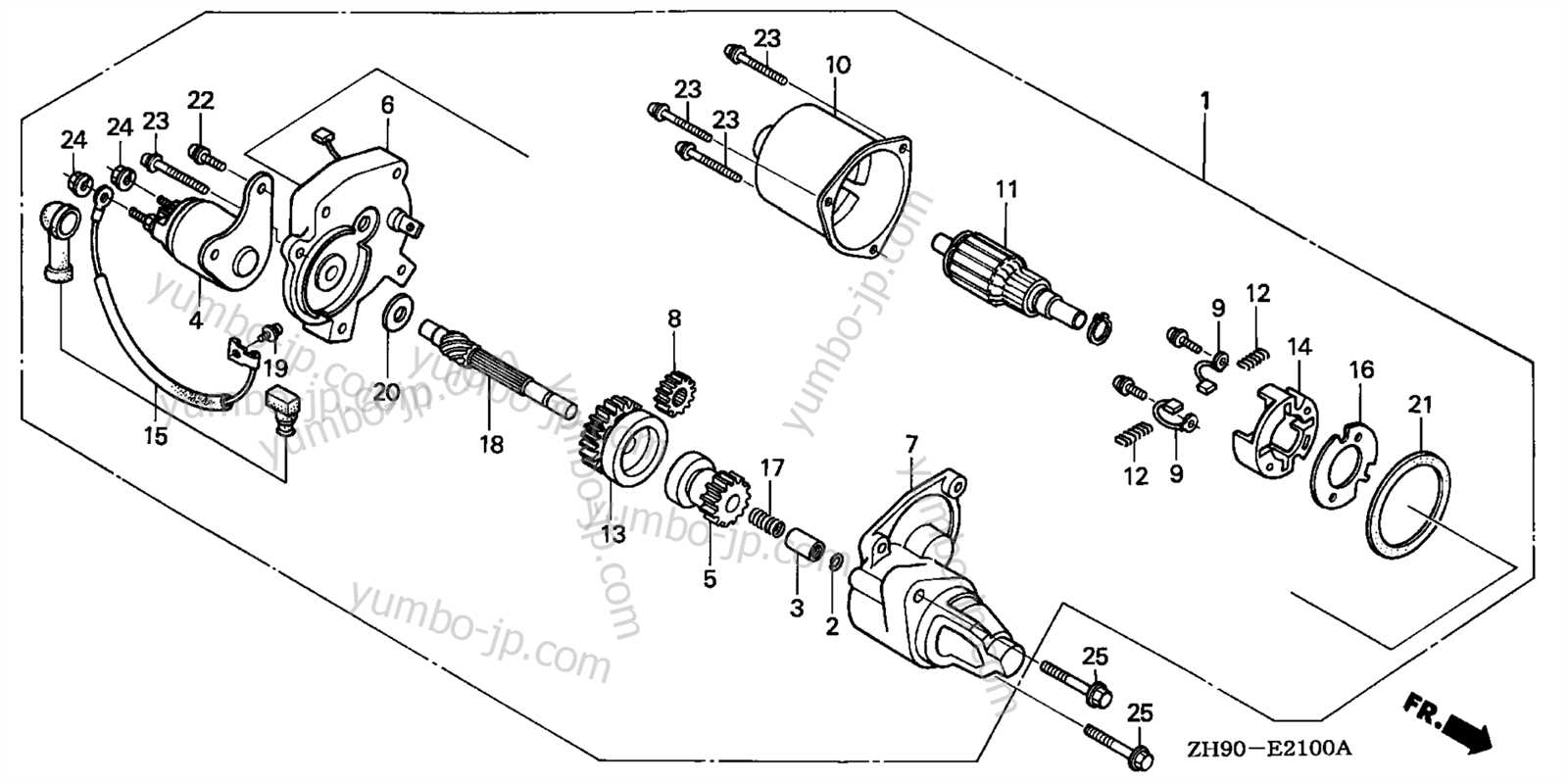 honda gx270 engine parts diagram