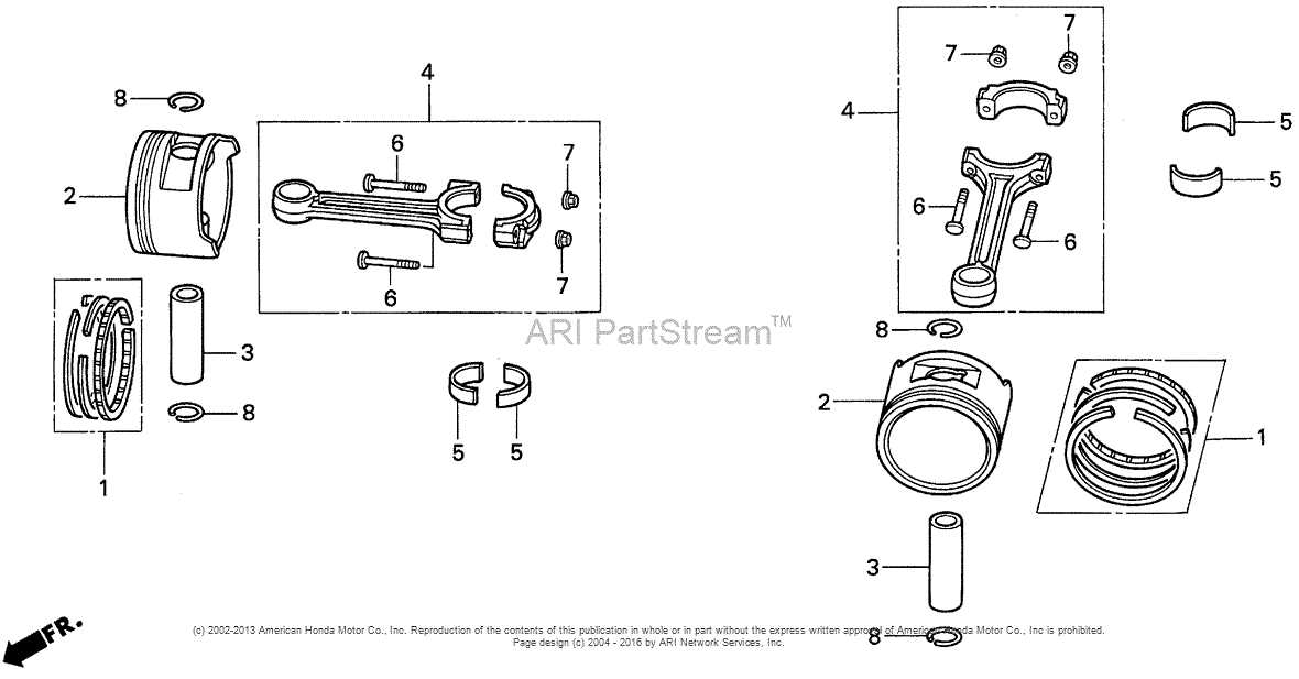 honda gxv620 parts diagram