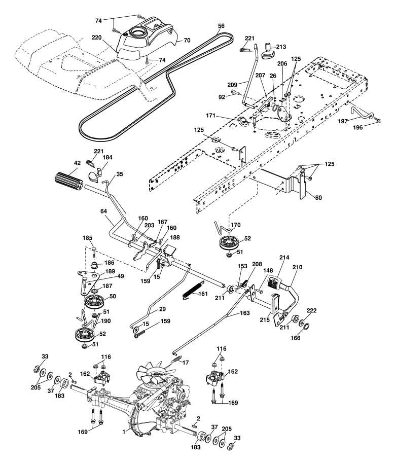 honda hs622 parts diagram