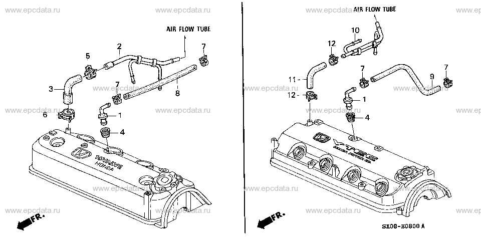 honda odyssey engine parts diagram