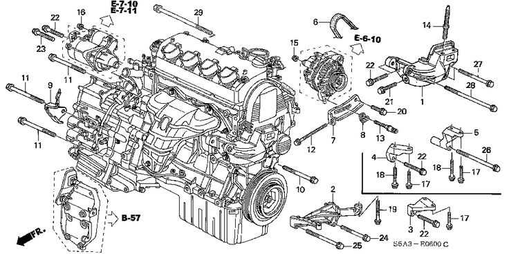 honda parts diagram civic