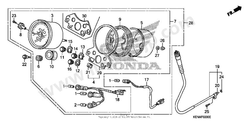 honda rebel parts diagram