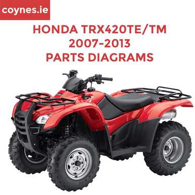 honda rincon parts diagram