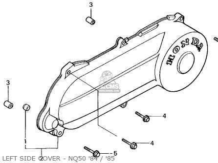 honda spree parts diagram