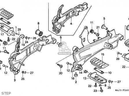 honda st1100 parts diagram