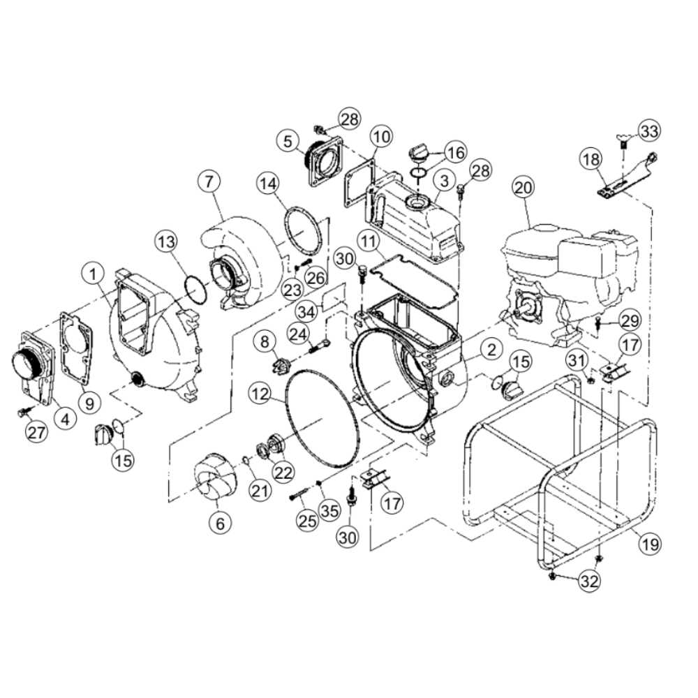 honda wt20x trash pump parts diagram