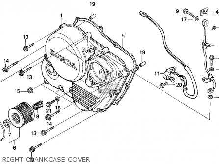 honda xr650l parts diagram