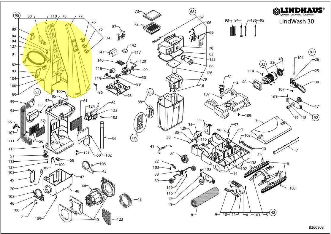 hoover carpet cleaner parts diagram