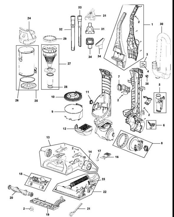 hoover powerdash pet parts diagram