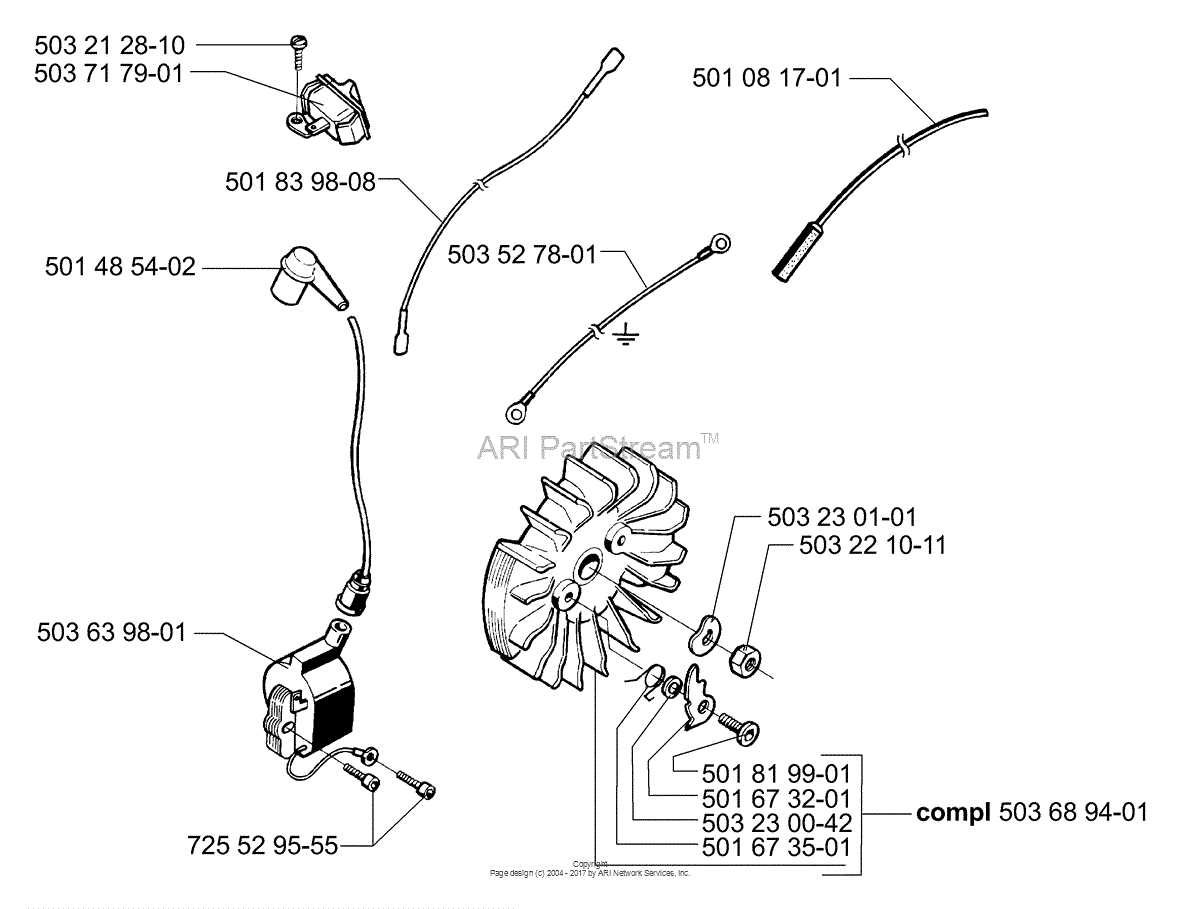 husqvarna 395 parts diagram