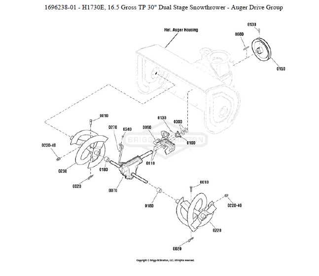 husqvarna blower parts diagram