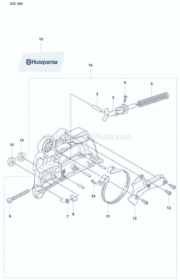 husqvarna parts diagram